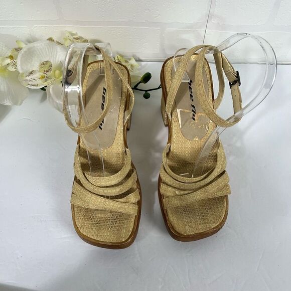 Y2K Bee Fly chunky heels size 7 - Picture 9 of 16